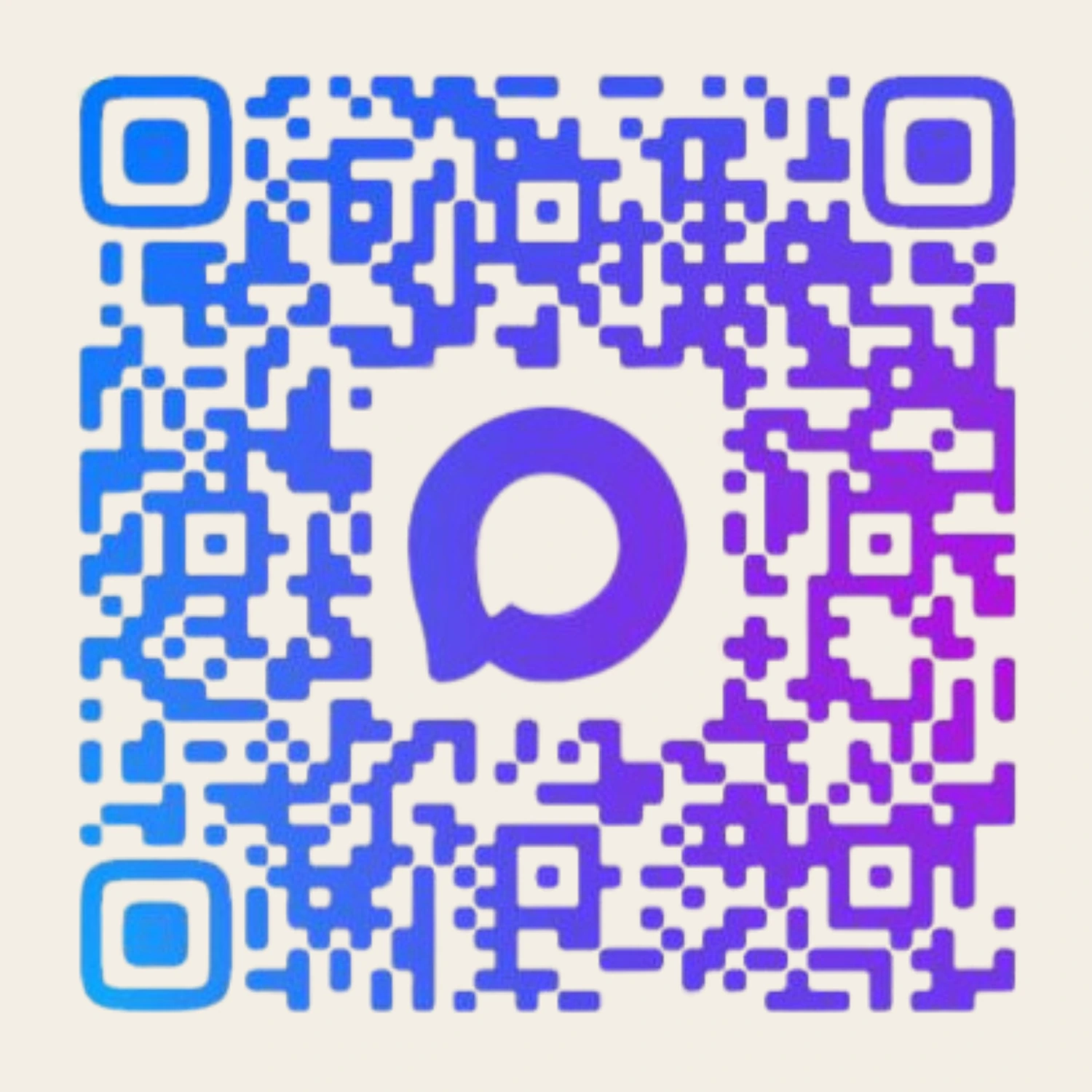 Куар-код для перехода в MAX